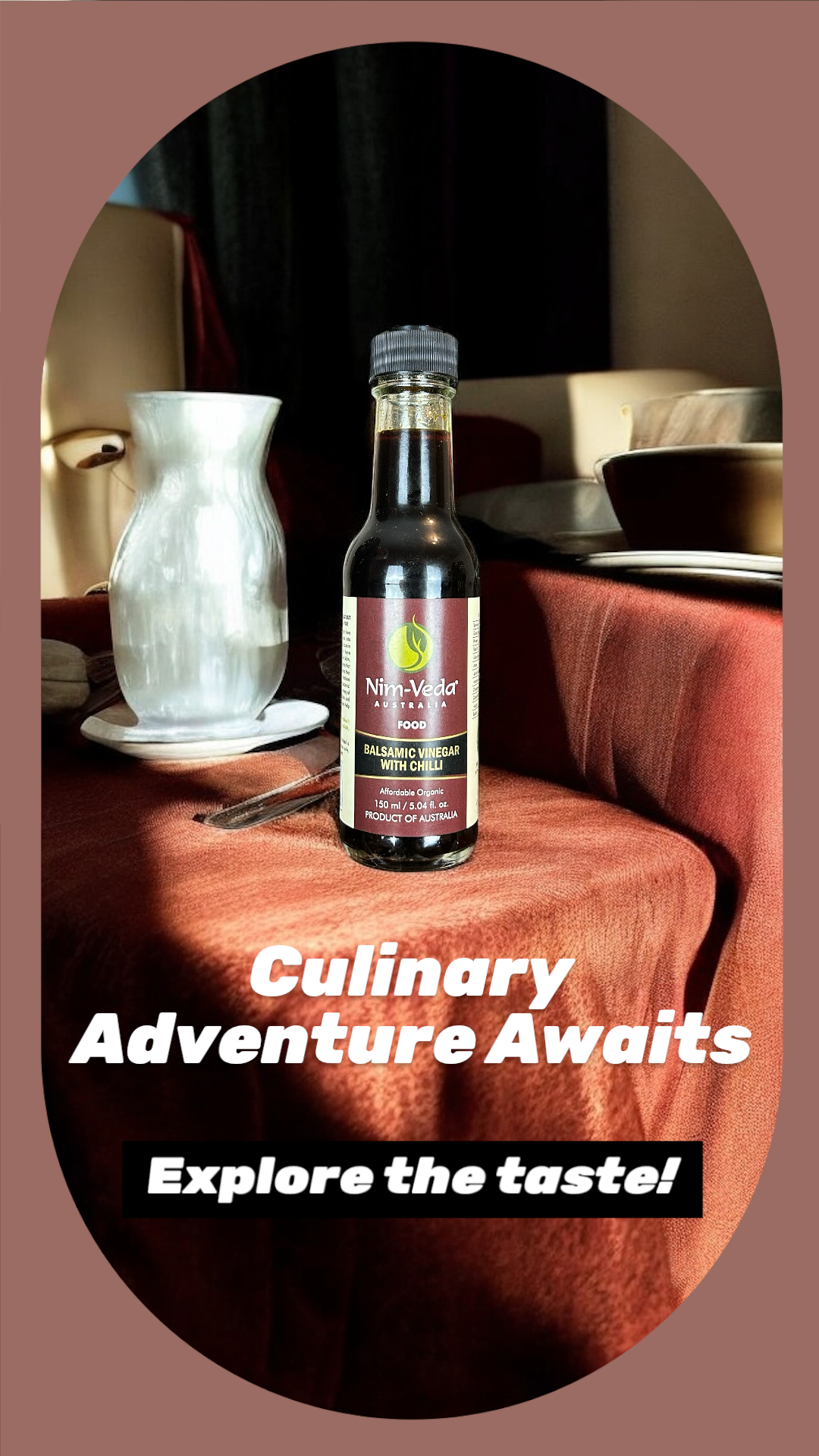 BALSAMIC VINEGAR WITH CHILLI-150 ml.
