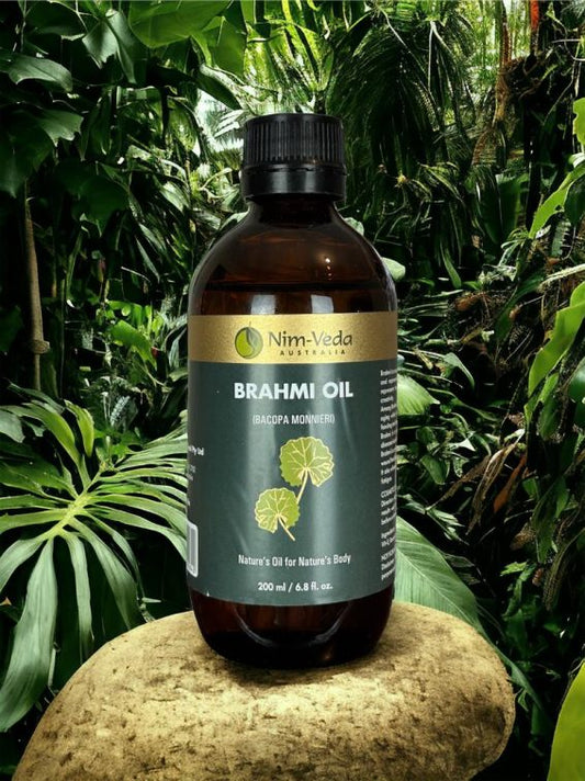 Nim-Véda Australia Brahmi Oil – 200 mls