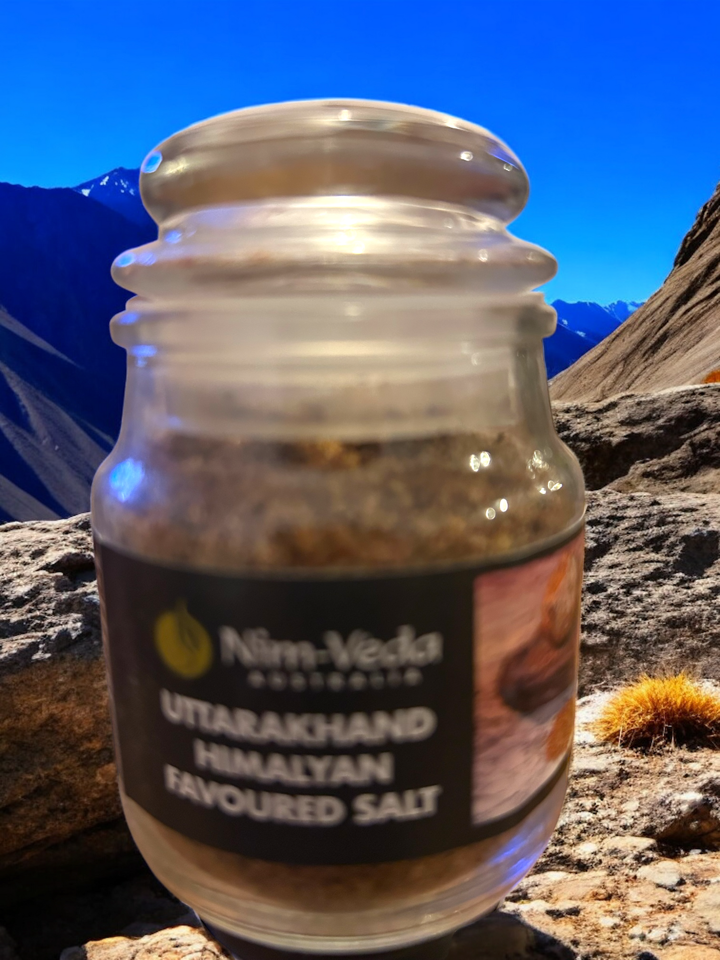 BLENDED HAND POUNDED FLAVOURED SALT